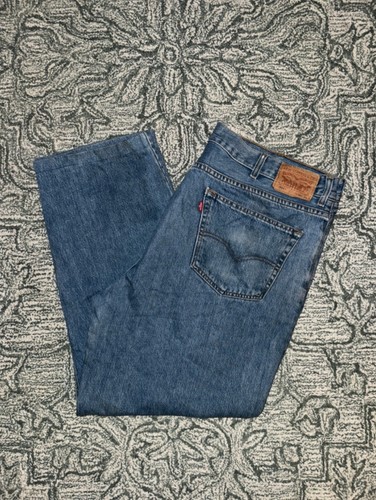 Levi 504 straight leg denim - leg,