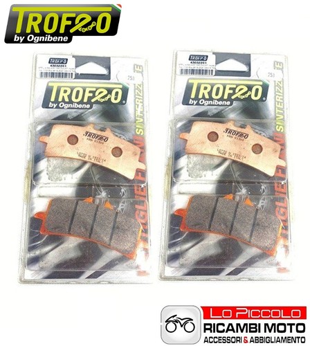 Front brake pad kit trophy - brake,