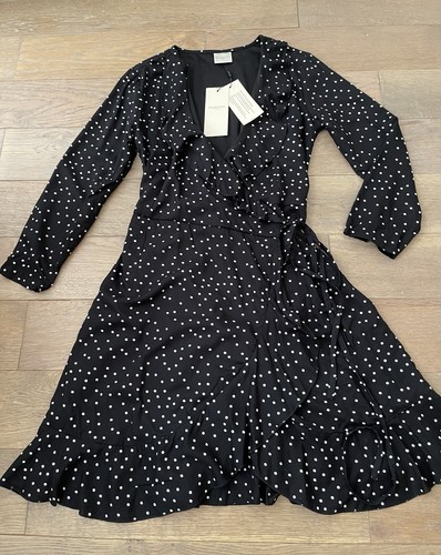 Black wrap style - mini, dress