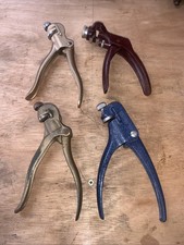 Handsaw Saw tooth setters x 4. Eclipse 77, Somax 250, Stanley No. 42 PLEASE READ