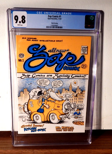 Robert crumb zap comix 1 - 1, cgc