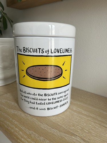 Edward monkton biscuit barrel - edward,