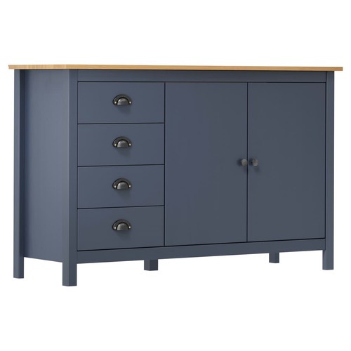 Solid wood pine sideboard - wood,