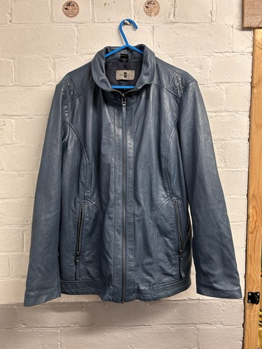 Retro funky blue leather - retro,