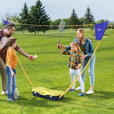 Foldable Badminton Net and