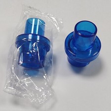 1piece CPR Pocket Mask One way Valve Mouthpiece Resuscitator Oxygen Inlet Plug 