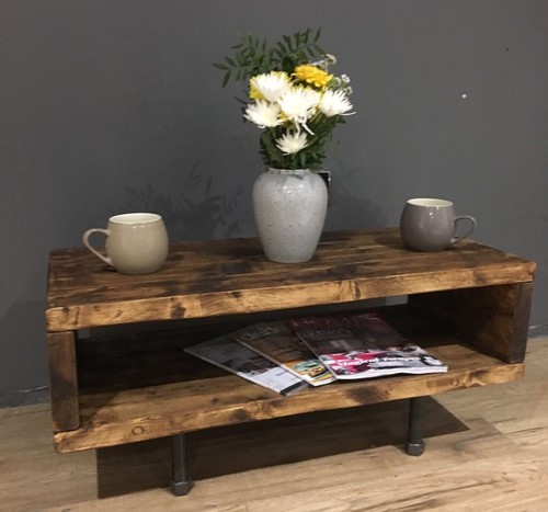 Reclaimed wood coffee - wood,