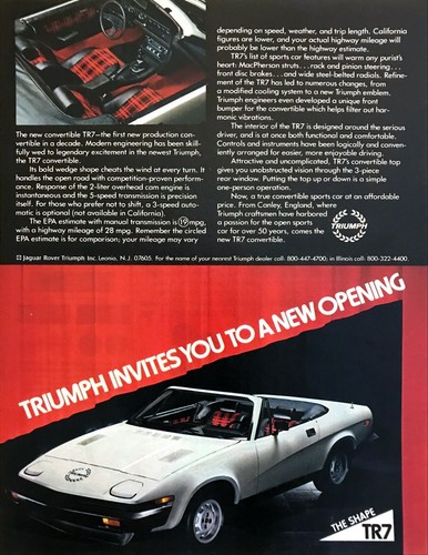 1979 triumph tr7 - 1979,