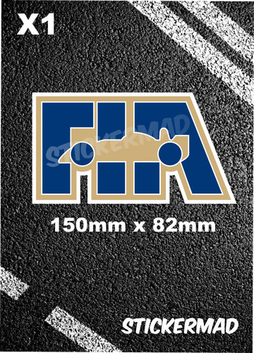 Fia stickers vinyl - vinyl, f1