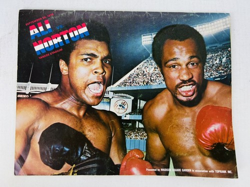 Boxing program official - book,