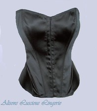 Splendour Black Satin Diamante