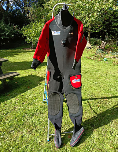 Diver ash scuba drysuit - diver,