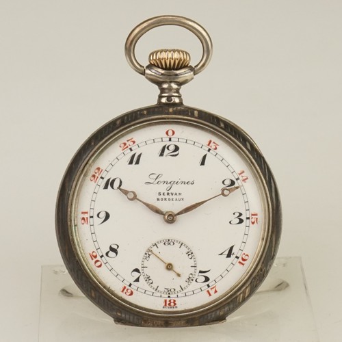 Rare longines niello silver - rare!,