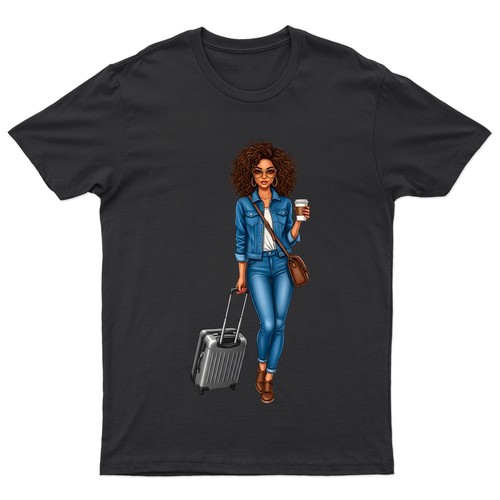 Travel vacation woman shirt - travel,