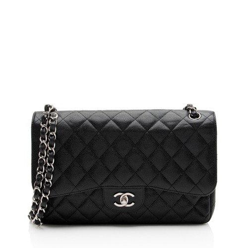 Chanel caviar leather classic - chanel,