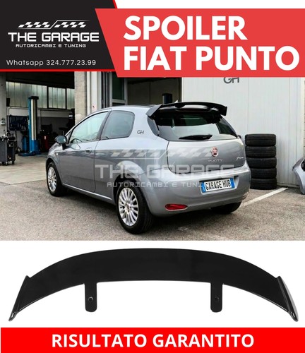 Rear roof spoiler - , punto