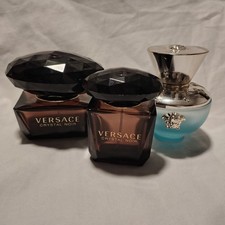 Versace Bottles Versace Empty Perfume Bottles Crystal Noir Dylan Turquoise 