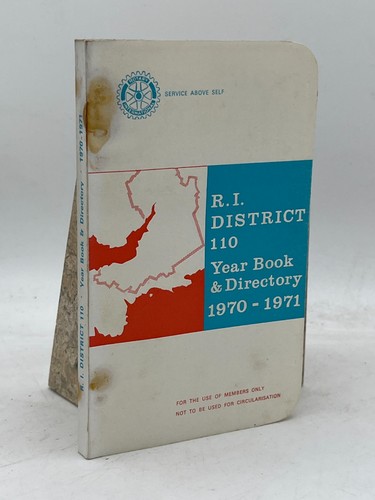 District 110 year book - 110, &