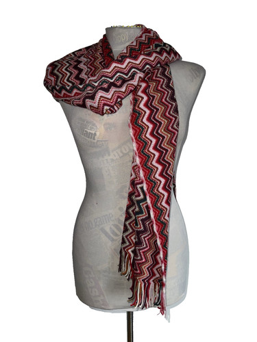 Missoni red green plum pink - green,