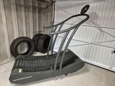 Woodway Curved   Treadmill Commercial Gym Equipment Black