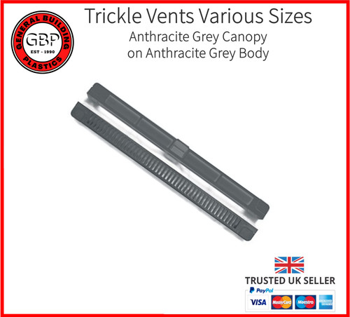 Trickle vents upvc window slot - vents,