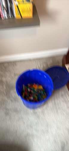 Toy bin filled with - toy,