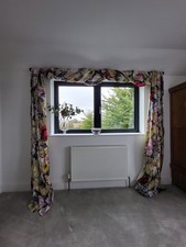 Designers Guild Octavia Curtain drape, lined,7.5m long x 1.3m wide