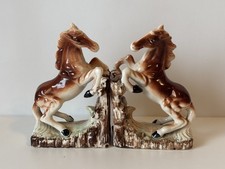 Vintage Horse Bookends Pair