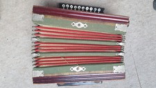 Very old 1 row diatonic button