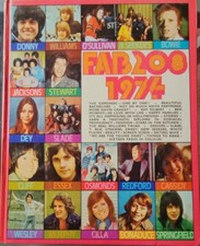 Fabulous Fab 208 1974 Annual Bowie Osmonds Jackson Slade