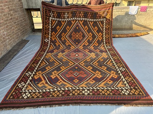 Afghan maimana kilim rug - maimana,