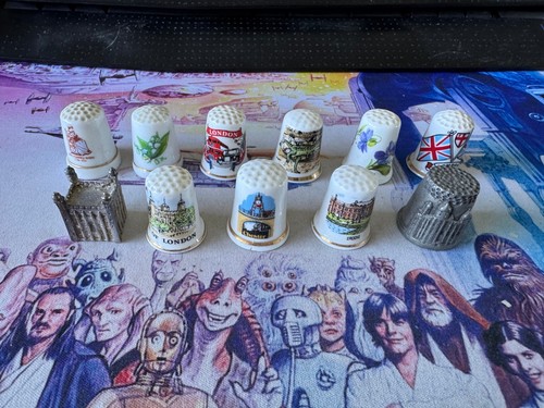 11x mixed lot souvenir bone - mixed,