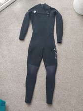 Sisstrevolution Womens Chest Zip 5/4mm Winter Wetsuit Size 6-8