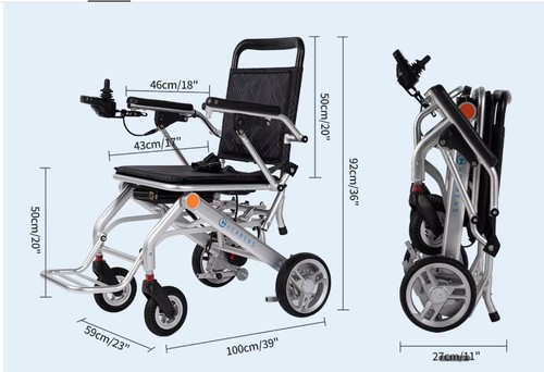 Electric folding wheelchair - electric,