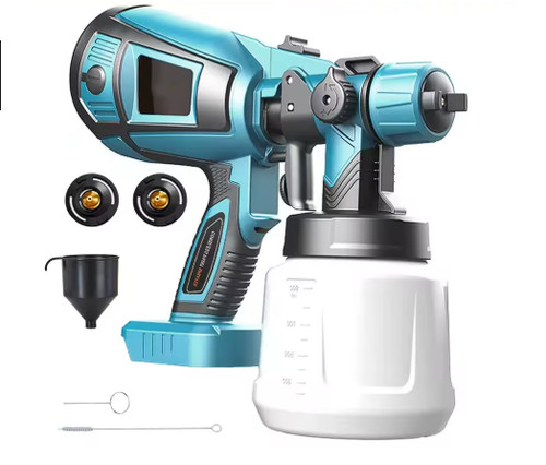 Cordless paint sprayer - sprayer, fence