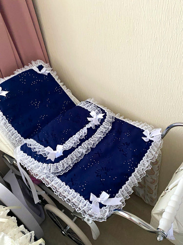 Navy blue white - blue, &
