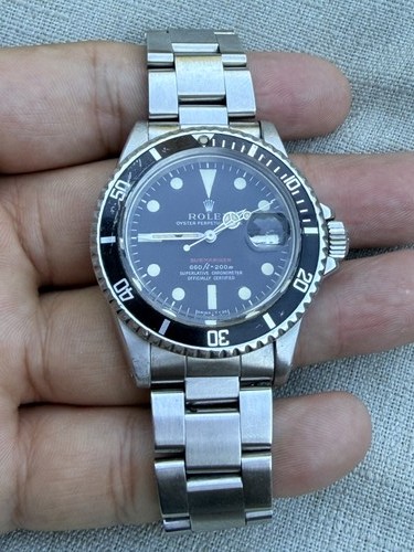 Rolex submariner 1680 red - rolex,