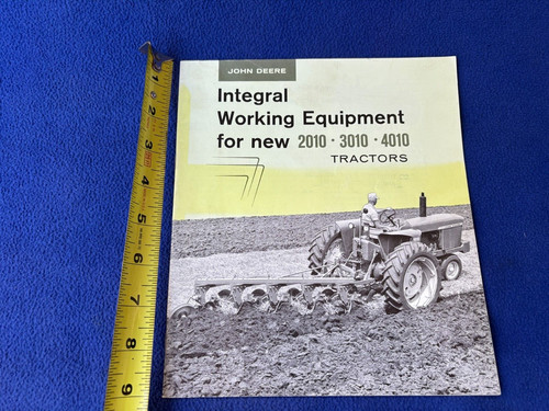 John deere tractor brochure - john,