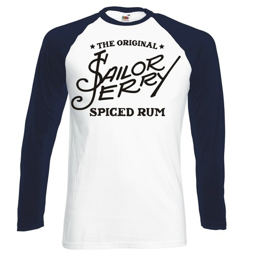 Sailor jerry logo - "logo", raglan