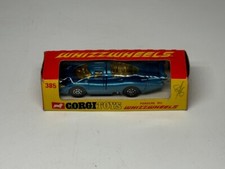 Boxed Corgi Whizzwheels 385 Porsche 917 Blue Vintage Diecast VGC