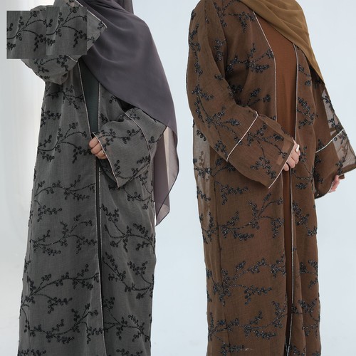 Dubai embroidery abaya women - embroidery,