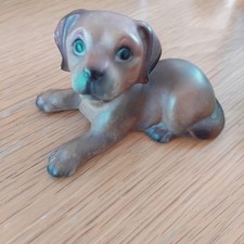 HHH vintagGolden Labrador Retriever Figurine (Dog Model Figure Ceramic Ornament)