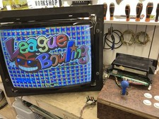 Arcade Neo Geo MVS League Bowling Game Cartridge - Tested Working !