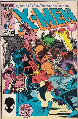Uncanny men 193 1985 1st - 193,