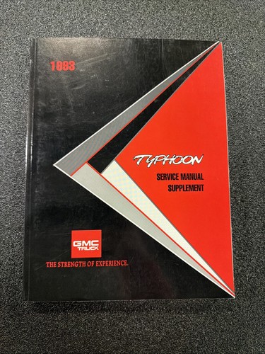 Gmc typhoon 1993 - 1993, service