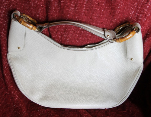 Gucci half moon leather - half,