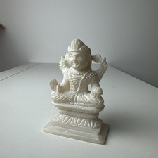 Hindu sculpture white marble - sculpture,