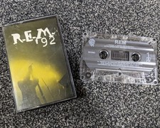 REM - Tongue/'92 (Cassette 1994) Rare Vintage Extended Tape Inc. Live Tracks