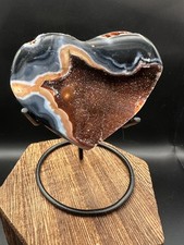 Crystal Heart Red Amethyst