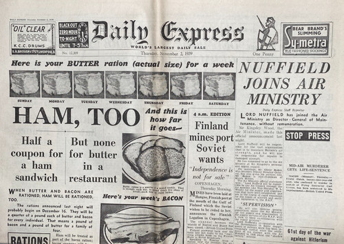 Vintage newspaper daily - vintage,